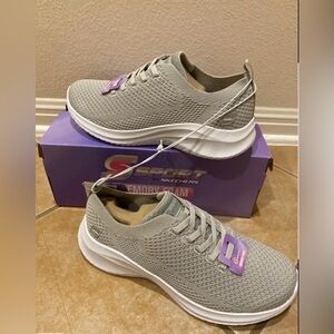 Skechers S Sport Women's Gray Resse 2.0 shoes